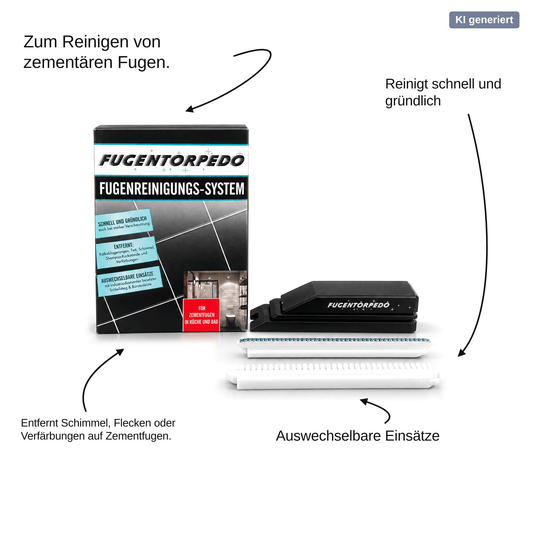Fugenreinigung - Fugentorpedo SetMSR Steinpflege GmbH
