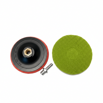 Politur und Pflege von Marmor, Travertin, Terrazzo, Kalkstein - Bonastre System Polier Set 125mmMSR Steinpflege GmbH