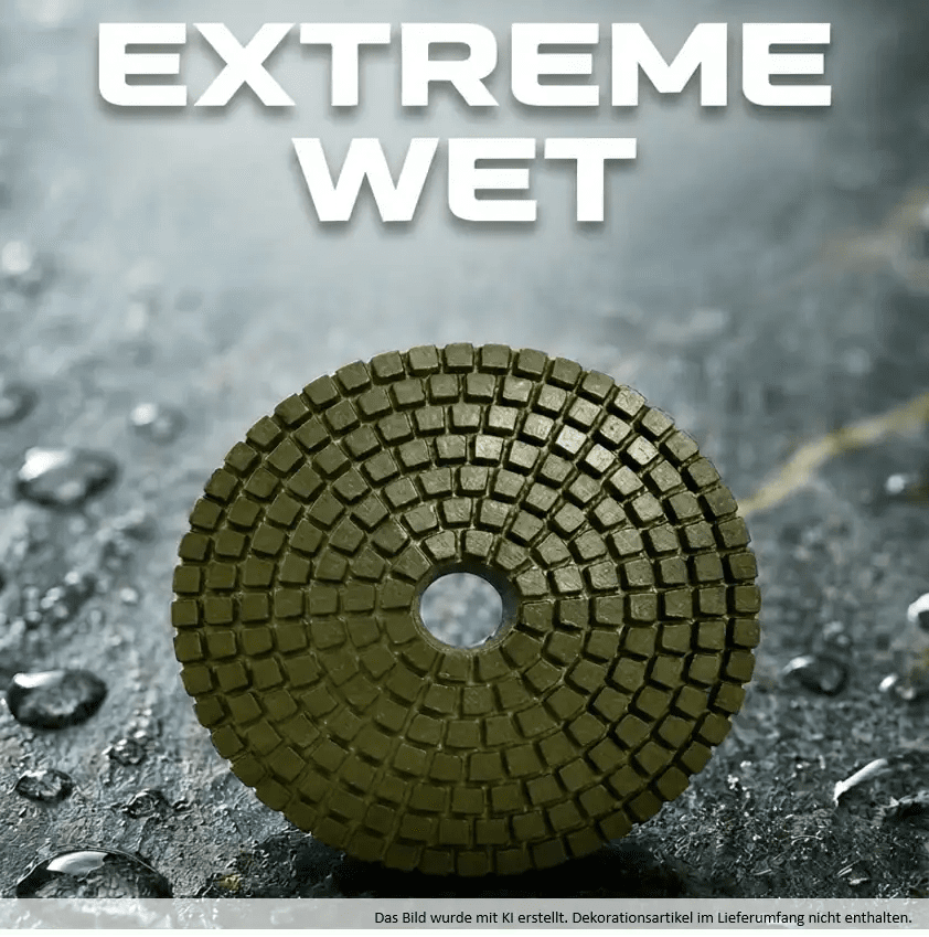 Marmor und Granit schleifen, Schleifscheibe Extreme "Wet"MSR Steinpflege GmbH Marmor und Granit schleifen, Schleifscheibe Extreme "Wet" MSR Steinpflege GmbH
