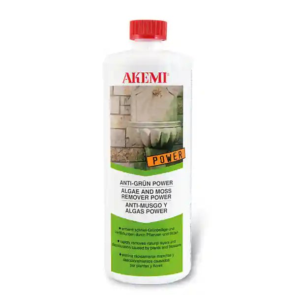 Algen und Moos Entferner - Akemi Anti Grün Power MSR Steinpflege GmbH Algen und Moos Entferner - Akemi Anti Grün Power MSR Steinpflege GmbH