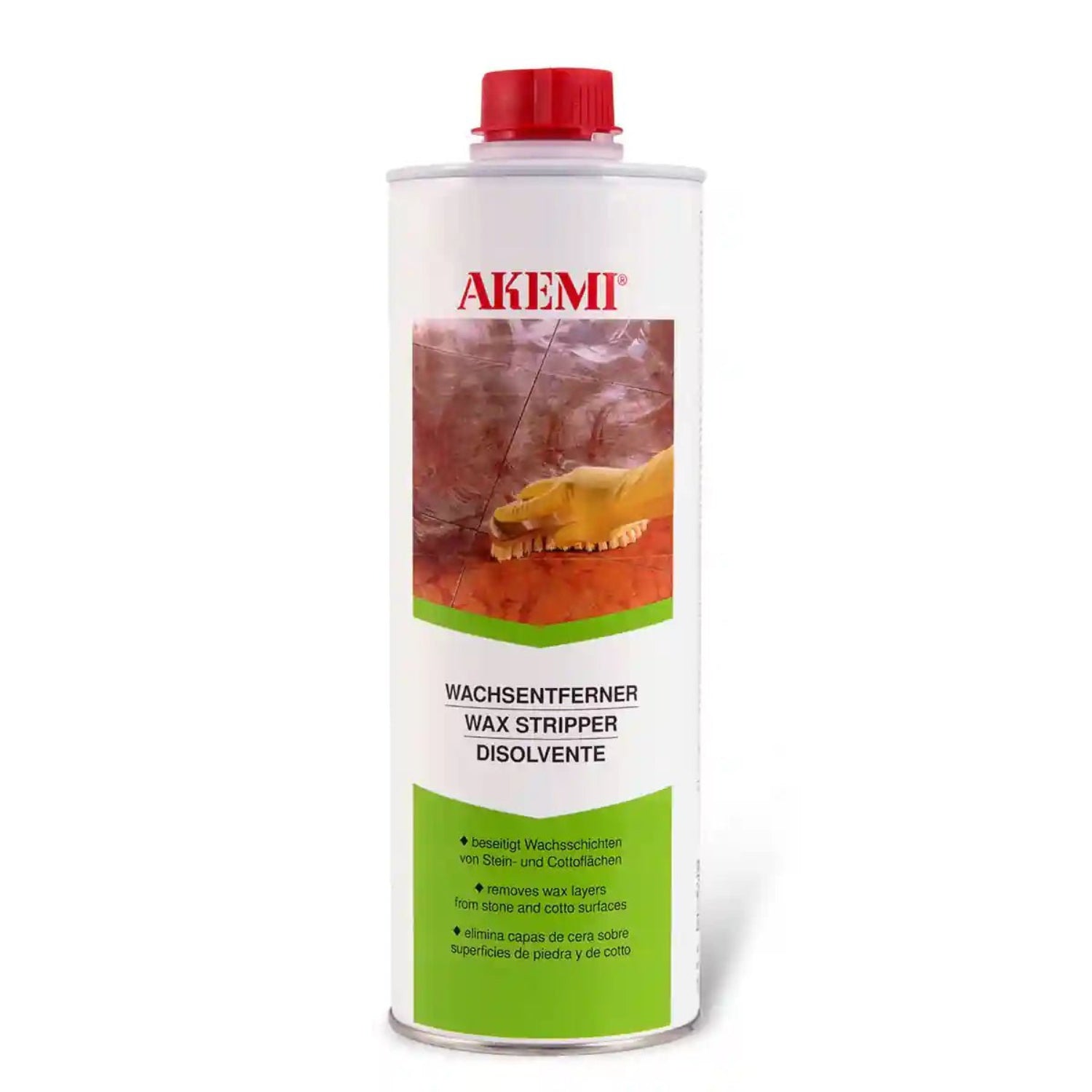 Alte Pflegefilme entfernen  - AKEMI Wachsentferner 1 Liter MSR Steinpflege GmbH Alte Pflegefilme entfernen  - AKEMI Wachsentferner 1 Liter MSR Steinpflege GmbH