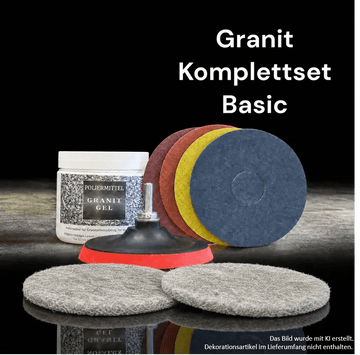 Granit schleifen und polieren, Granit Komplettset BasicMSR Steinpflege GmbH Granit schleifen und polieren, Granit Komplettset Basic MSR Steinpflege GmbH