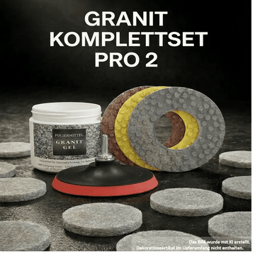 Granit schleifen und polieren, Granit Komplettset Pro 2MSR Steinpflege GmbH Granit schleifen und polieren, Granit Komplettset Pro 2 MSR Steinpflege GmbH