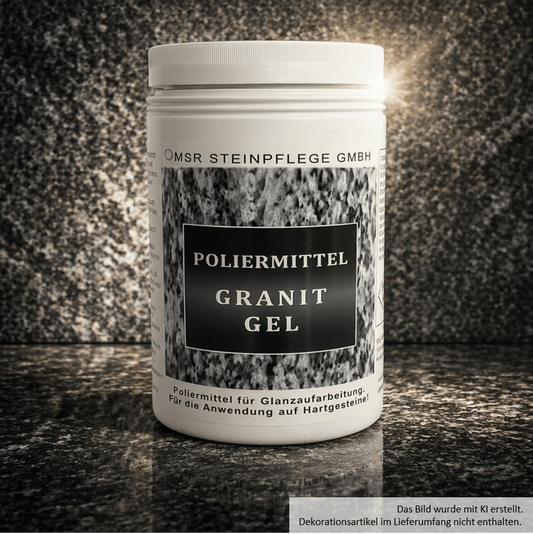 Stumpfen Granit polieren - Granit Poliergel 1KG
