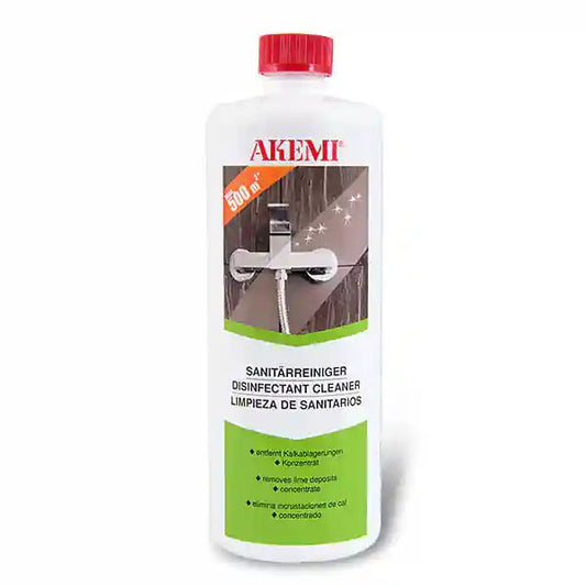 Kalk-, Seifen-, und Schmutzentferner - AKEMI Sanitärreiniger ( Konzentrat ) MSR Steinpflege GmbH Kalk-, Seifen-, und Schmutzentferner - AKEMI Sanitärreiniger ( Konzentrat ) MSR Steinpflege GmbH