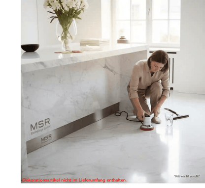 Marmor Kratzerentfernung - Komplettset "M" 125mm - Marmor polieren MSR Steinpflege GmbH Marmor Kratzerentfernung - Komplettset "M" 125mm - Marmor polieren MSR Steinpflege GmbH