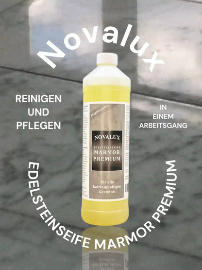 Marmor reinigen und Marmor pflegen - Edelsteinseife Marmor Premium 1 Liter MSR Steinpflege GmbH