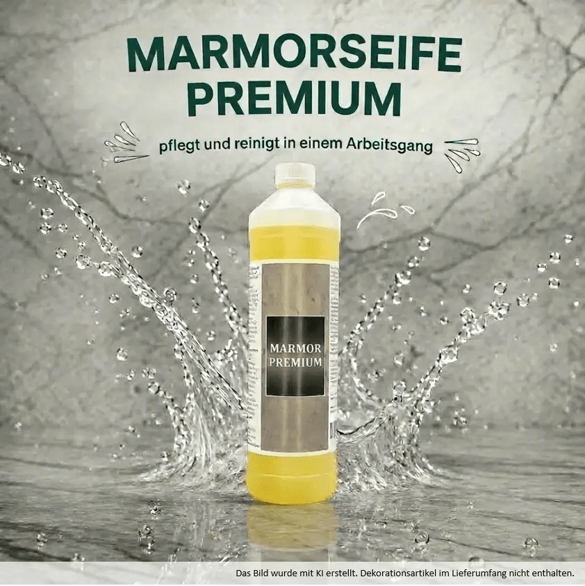  Marmor reinigen und Marmor pflegen - Edelsteinseife Marmor Premium 1 Liter MSR Steinpflege GmbH