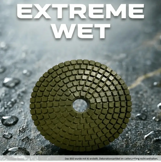 Marmor und Granit schleifen, Schleifscheibe Extreme "Wet"MSR Steinpflege GmbH Marmor und Granit schleifen, Schleifscheibe Extreme "Wet" MSR Steinpflege GmbH